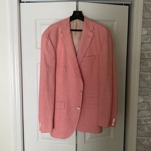 Pink fitted Hugo Boss blazer size 40